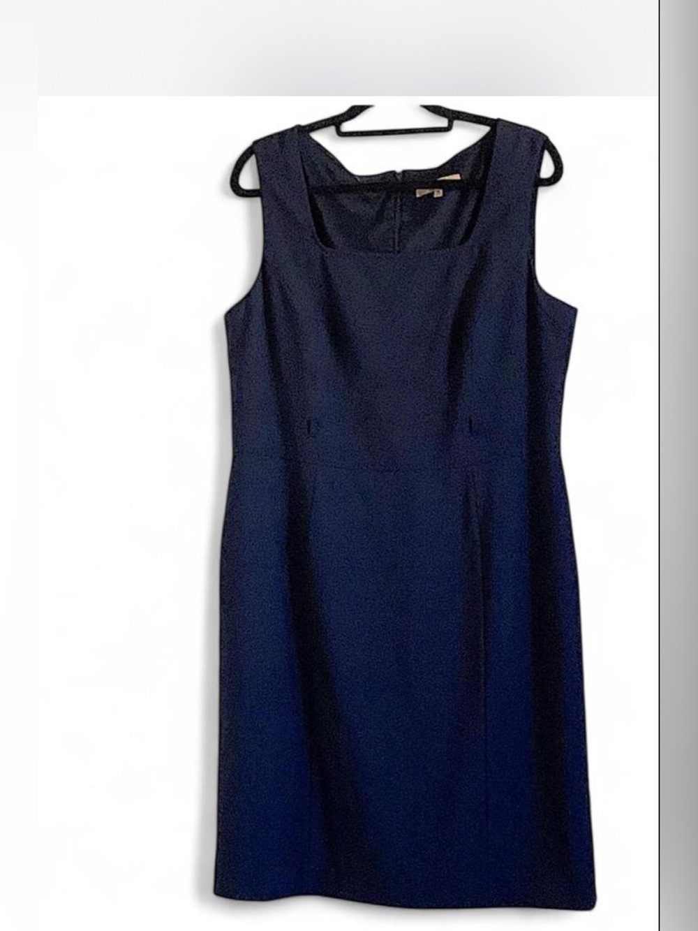 Alex Marie Elegant Navy Blue Sleeveless Dress